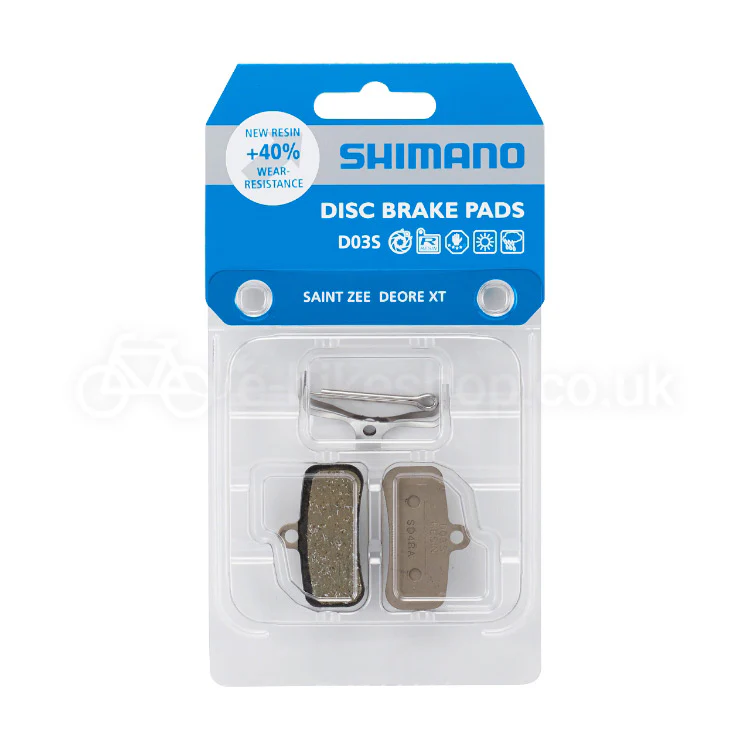 Shimano D03S Resin Brake Pads for Saint, Zee, Deore & XT - Image 2